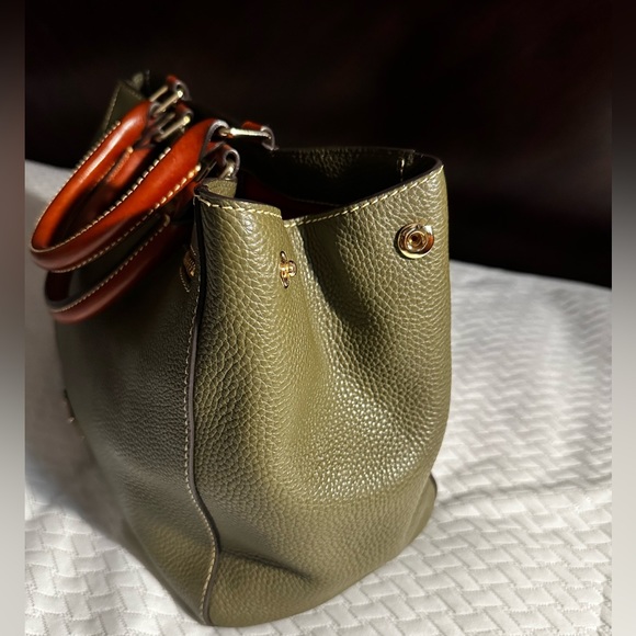 DOONEY & BOURKE Pebble Grain Zip Satchel with Magnetic Snap Closure……. - Picture 15 of 17